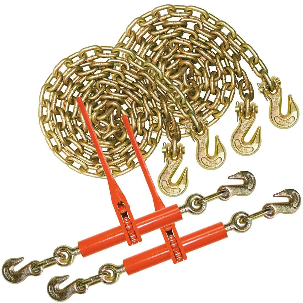 3/8 inch x 10 Foot Chain and Load Binder Kit R212629
