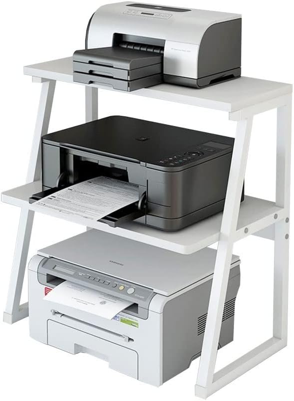Desktop Printer Stand Storage Shelf File Holder U70574