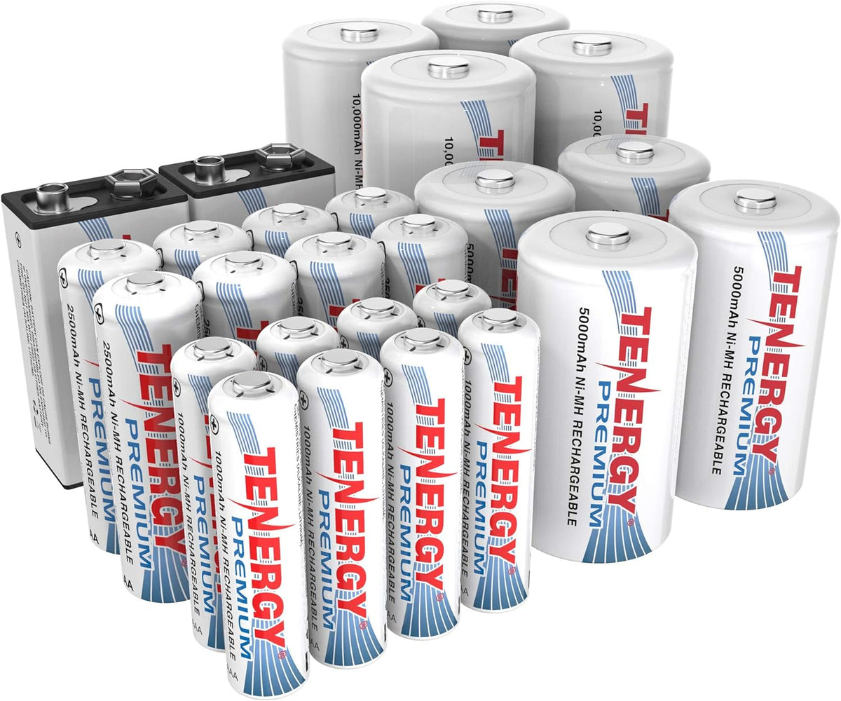 26 Pack NiMH Rechargeable Batteries N348