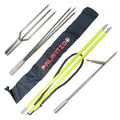5& Fiber Glass Travel 2PIECE Hawaiian Sling Pole Spear 3 Tips Set B6578