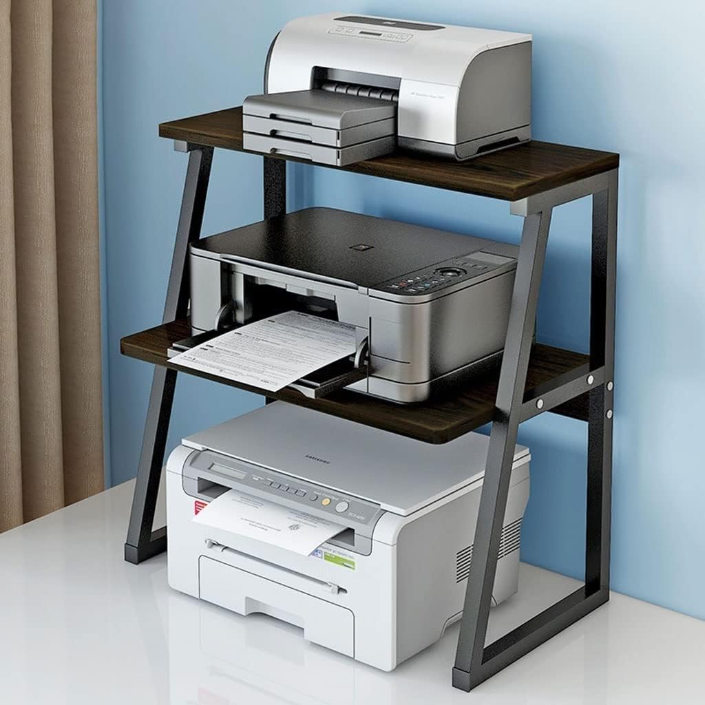 Desktop Printer Stand Storage Shelf File Holder U70574