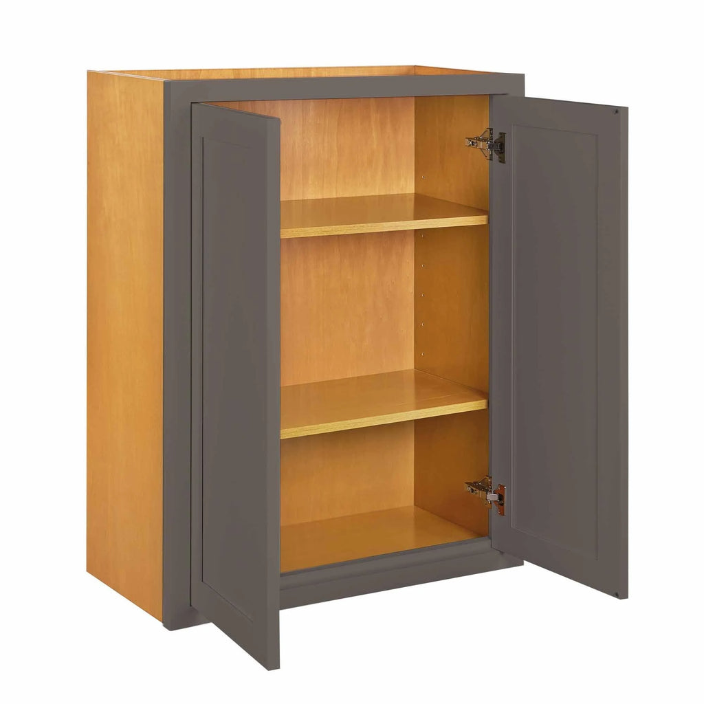 Dark Grey Double Door Cabinetry N47966