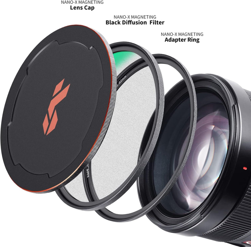 82mm Magnetic Black Soft Diffusion 1/4 Filter Kit F181909