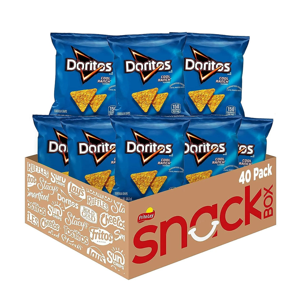 40 Count 1 oz Cool Ranch Tortilla Chips Multipack E266