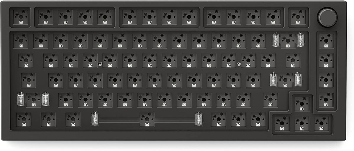 White Ice Modular Mechanical Keyboard 75% N669