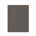 Dark Grey Double Door Cabinetry N47966