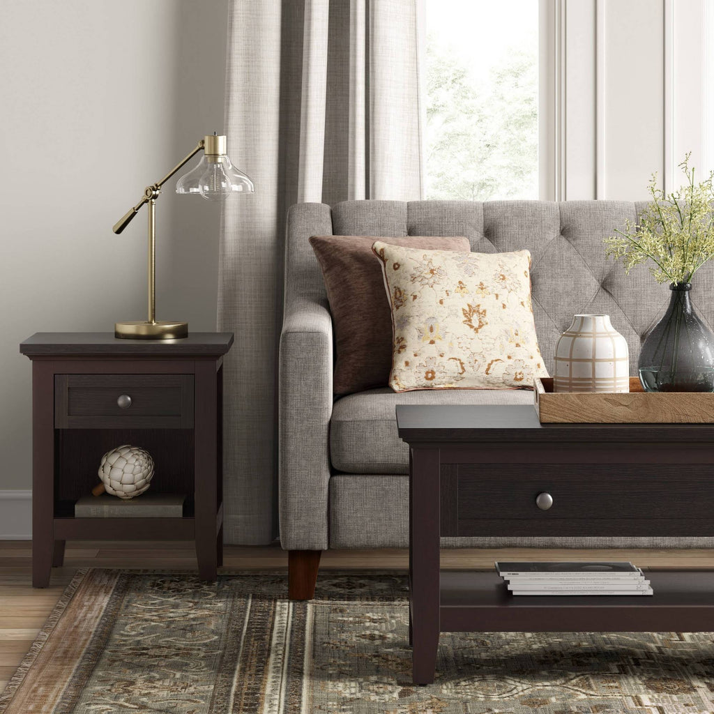 Espresso Brown End Table G15694