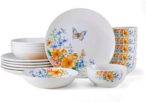 18pc Porcelain Dinnerware Set B79917