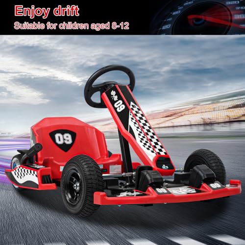 Red Electric Go Kart with 350w Motor N12692