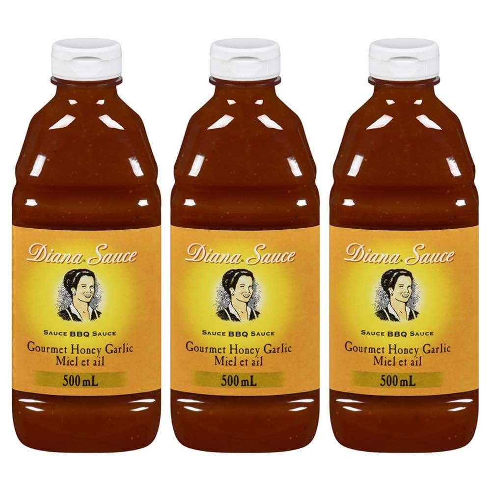 Honey Garlic Barbeque Sauce 500ml 3-Pack D166
