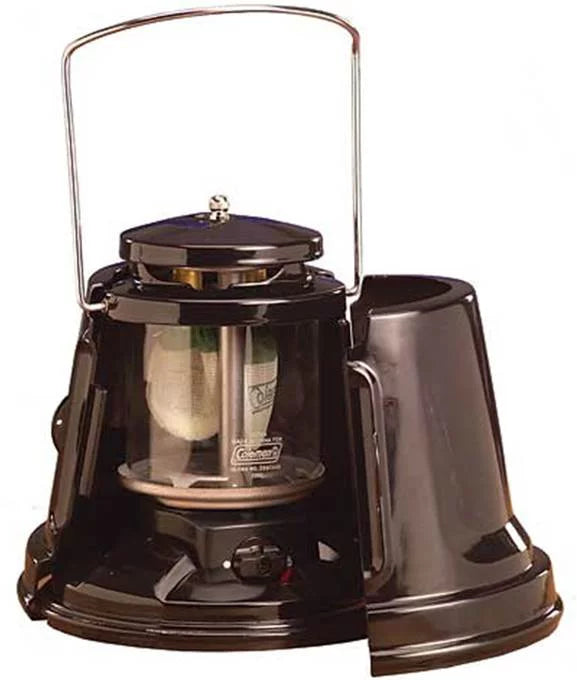 Two Mantle Propane Camping Lantern with Cover O474209