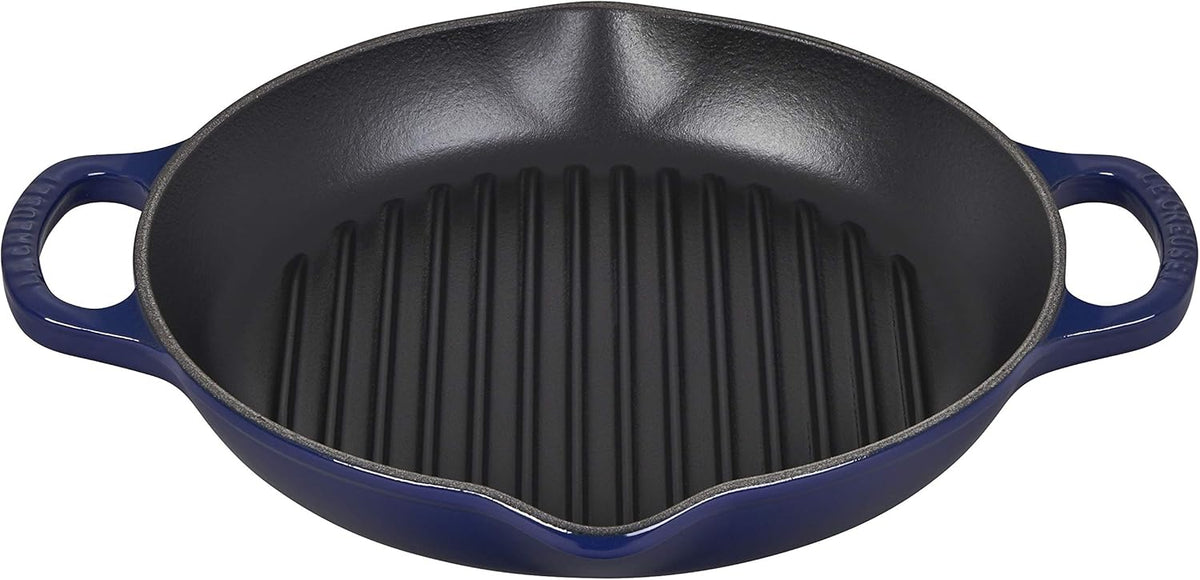 Enameled Cast Iron Deep Round Grill W986551