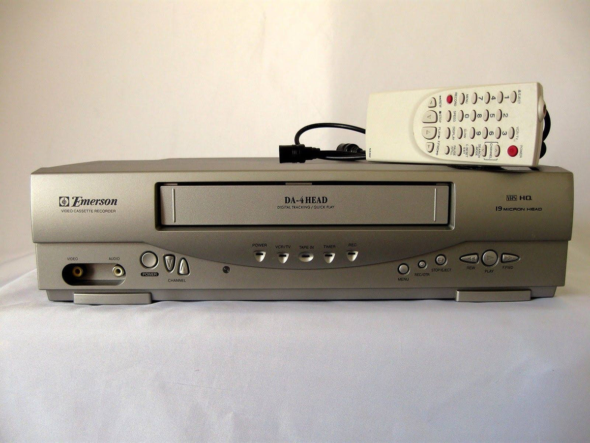 4-Head Video Cassette Recorder with On-Screen Programming Display E6178