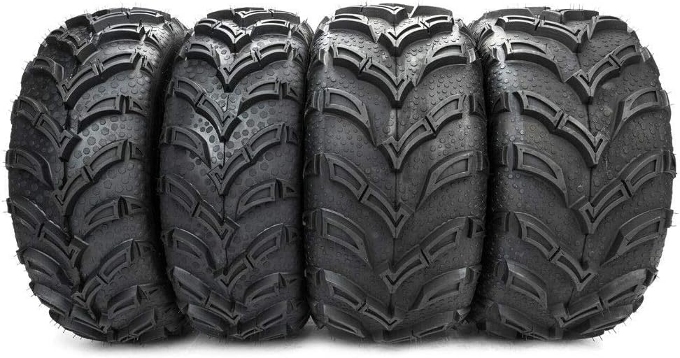 Set of 4 All Terrain ATV UTV Tires 25x8-12 Front 25x10-12 Rear 6PR P247970