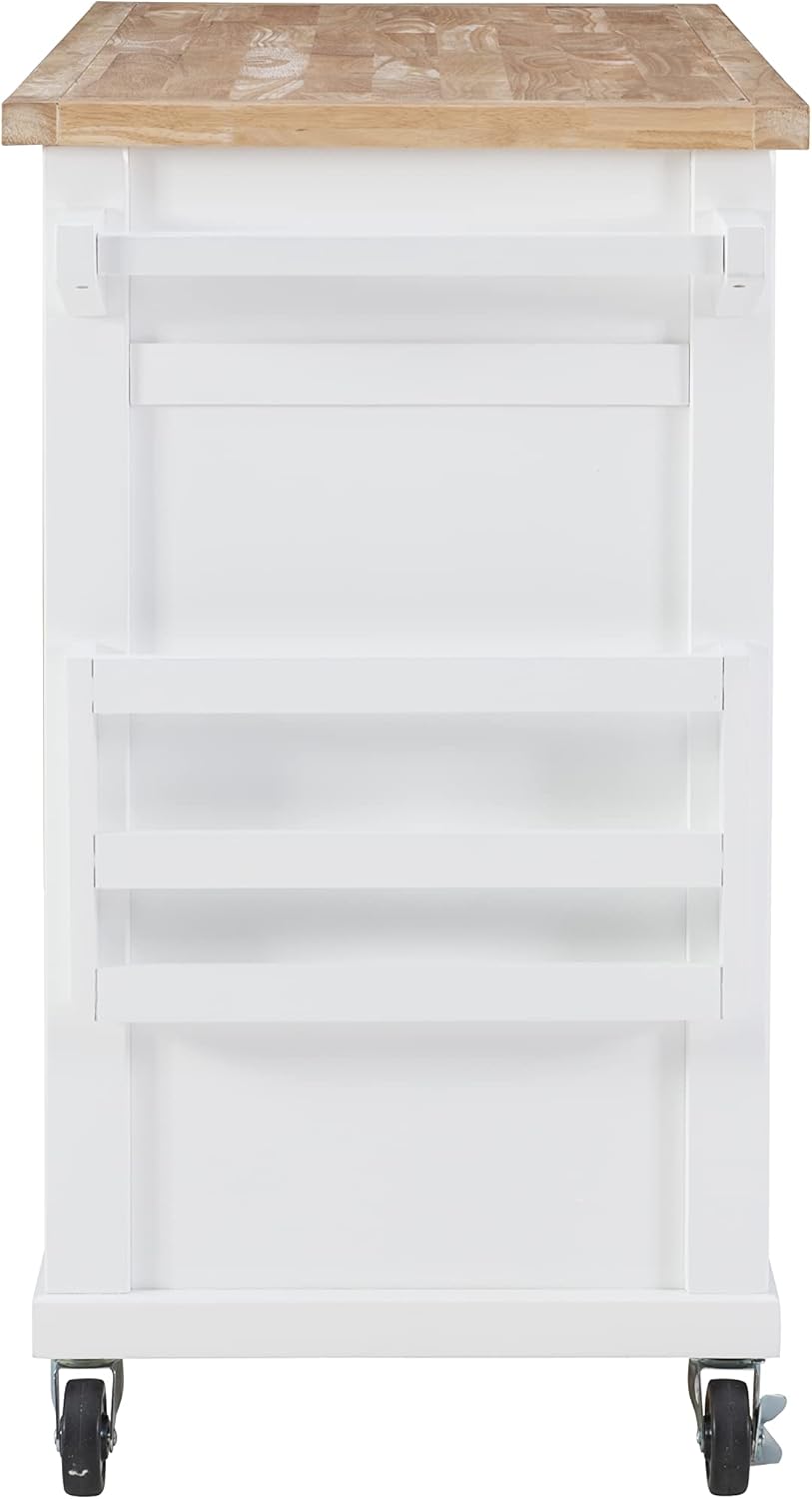 White Kitchen Cart O13935