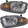 Headlight Set Left Driver and Right Passenger Side Halogen With bulb(s) W932