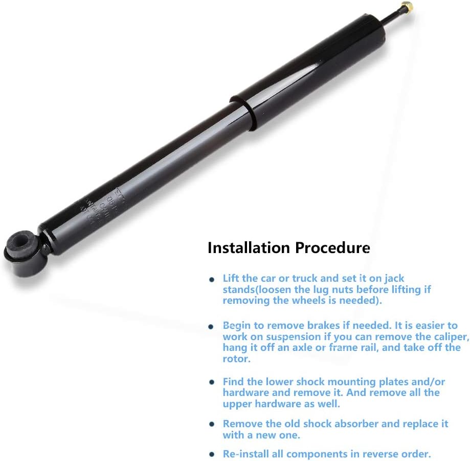 Front Rear Gas Strut Shocks Set of 4 O70150