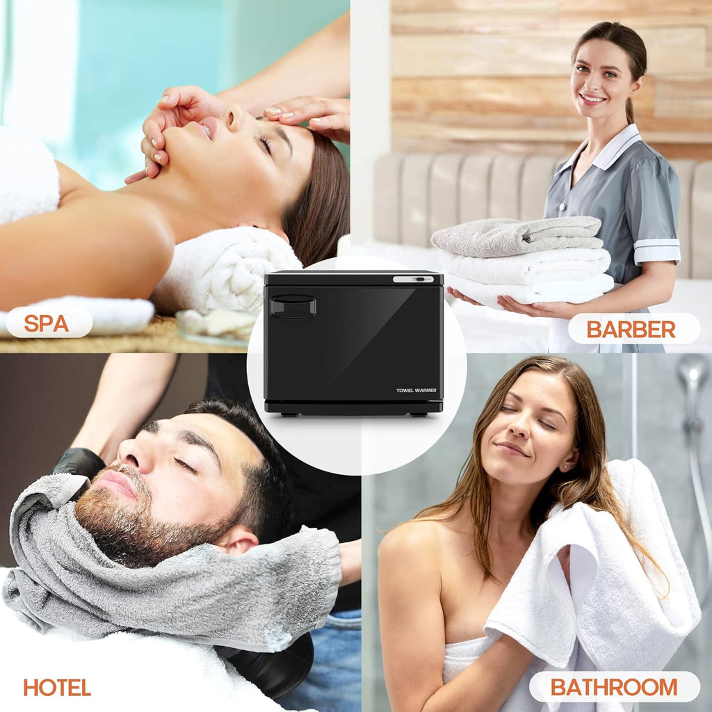 Black Spa Hot Towel Cabinet Towel Warmer (8L) S90428