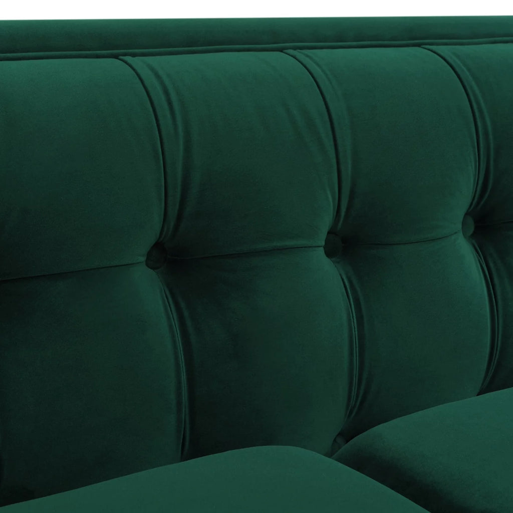 84" Tufted Tuxedo Sofa Double Cushion Z8214