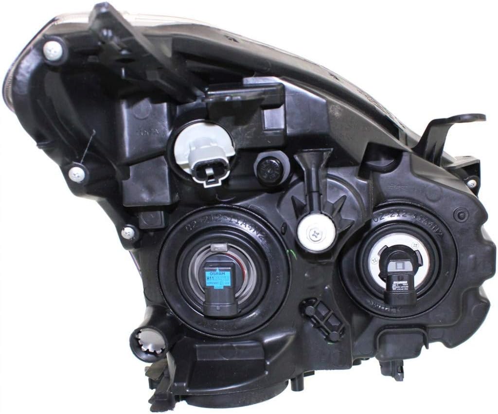 Headlight Assembly Pair for Nissan Rogue 2009-2010 Halogen L59564