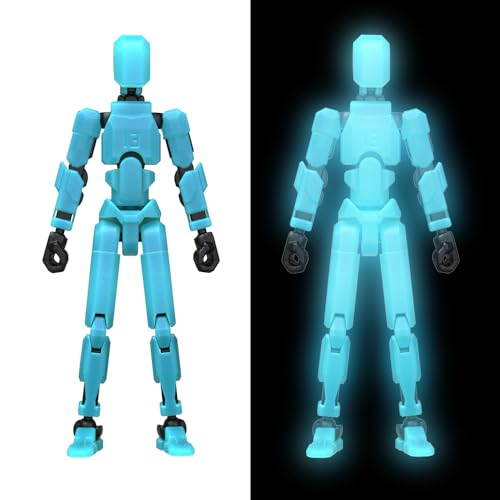 6 Pack 3D Printed Multi-Jointed Movable Action Figure T20749