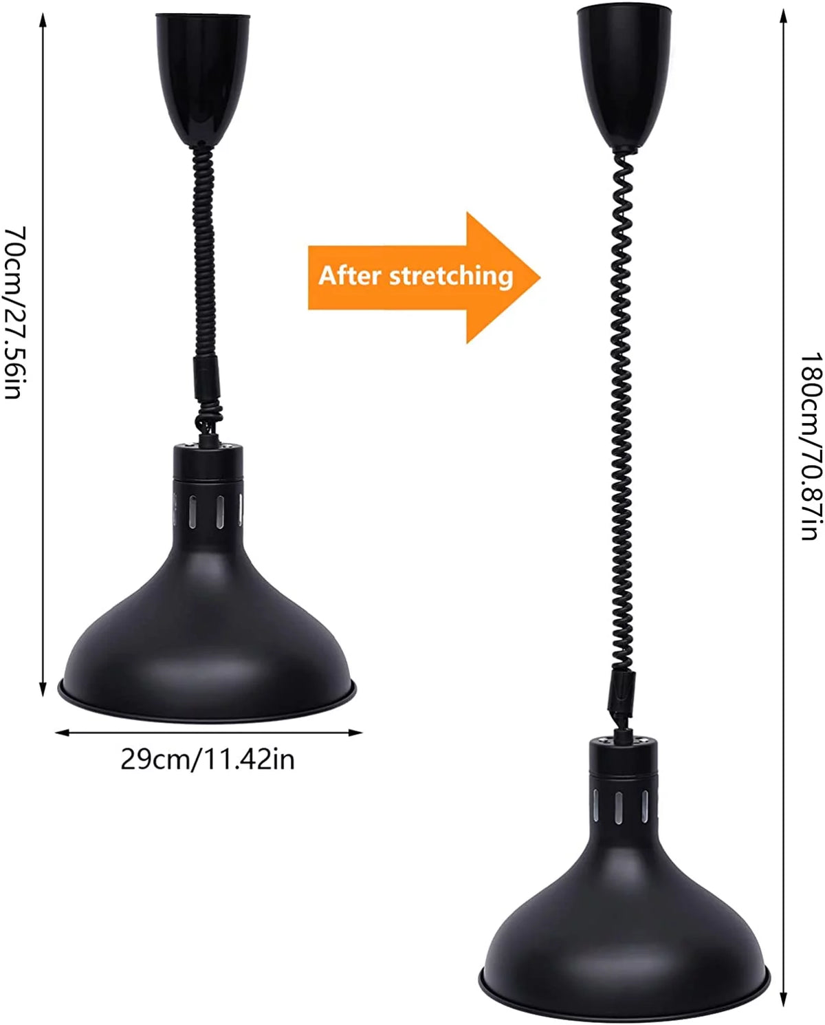 250W Hanging Food Heat Lamp N31131