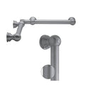 Polished Chrome Brass Inside Corner Grab Bar 1-1/4 inch Diameter V97951