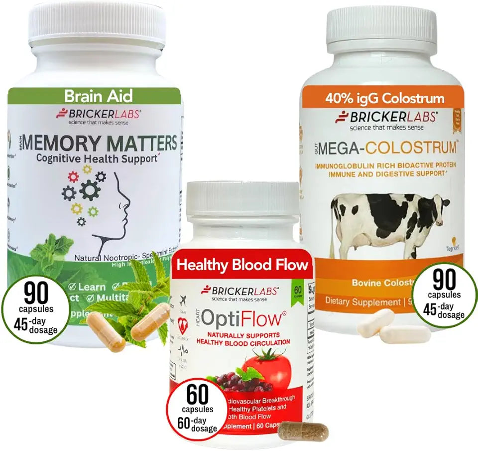 Colostrum Capsule and Brain Health Bundle N702