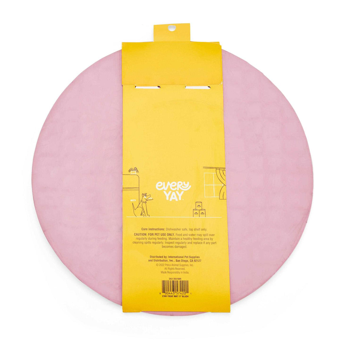 Blush Dog Treat Mat G2776