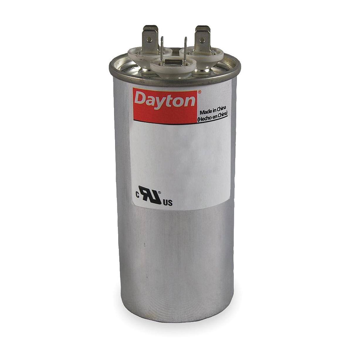80/5 MFD 440V Round Motor Dual Run Cap C18428