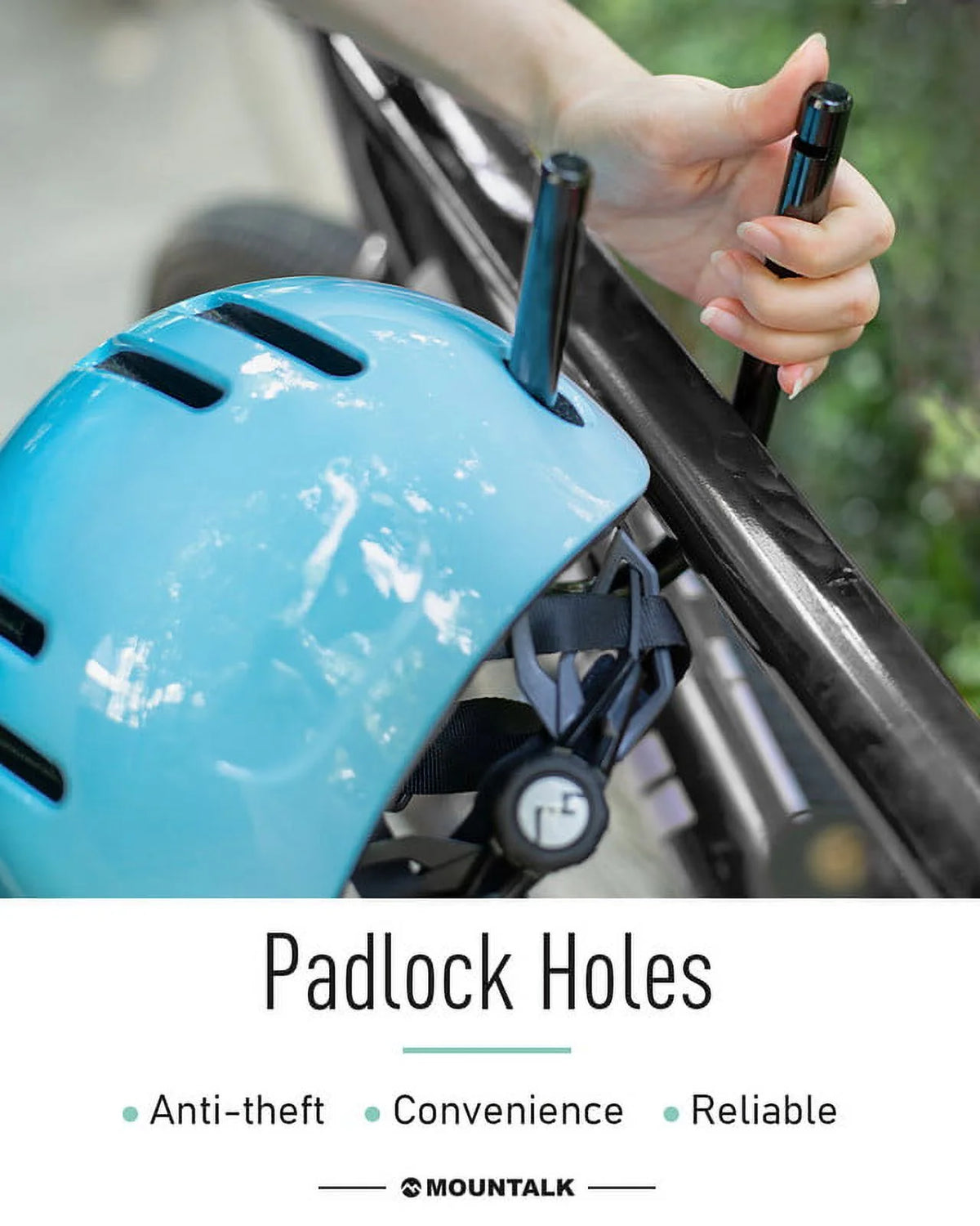 Black Bicycle Helmet with Light E3655