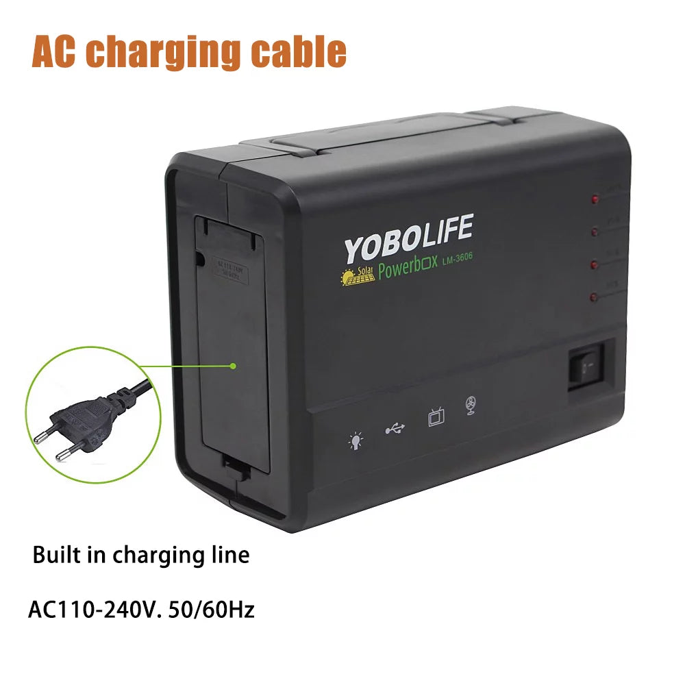Portable Power Station with DC 12V and USB Ports T920
