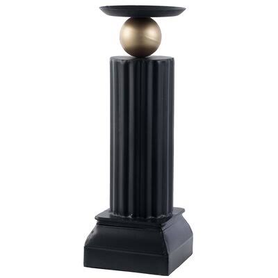 Black Gold Iron Candle Holder H264500