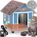 Heated Cat Houses for Outdoor Cats Z8180