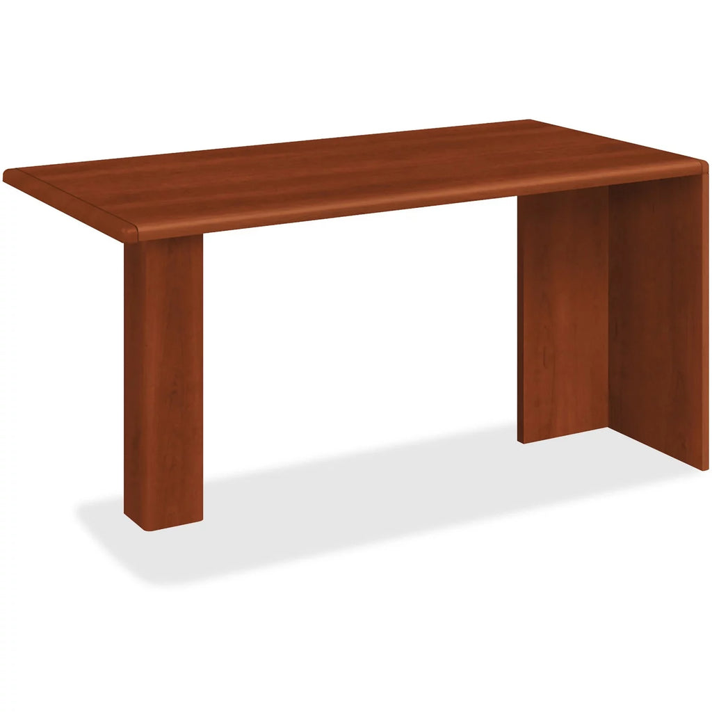 Wood Peninsula with End Panel Q4826