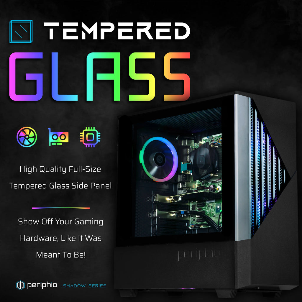 Prebuilt Gaming PC Desktop Computer Tower Intel Quad-Core i5 16GB RAM 120GB SSD + 500GB HDD V910260