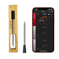 Wireless Meat Thermometer with Bluetooth, 165ft Range, Rechargeable, 1-Probe C490689