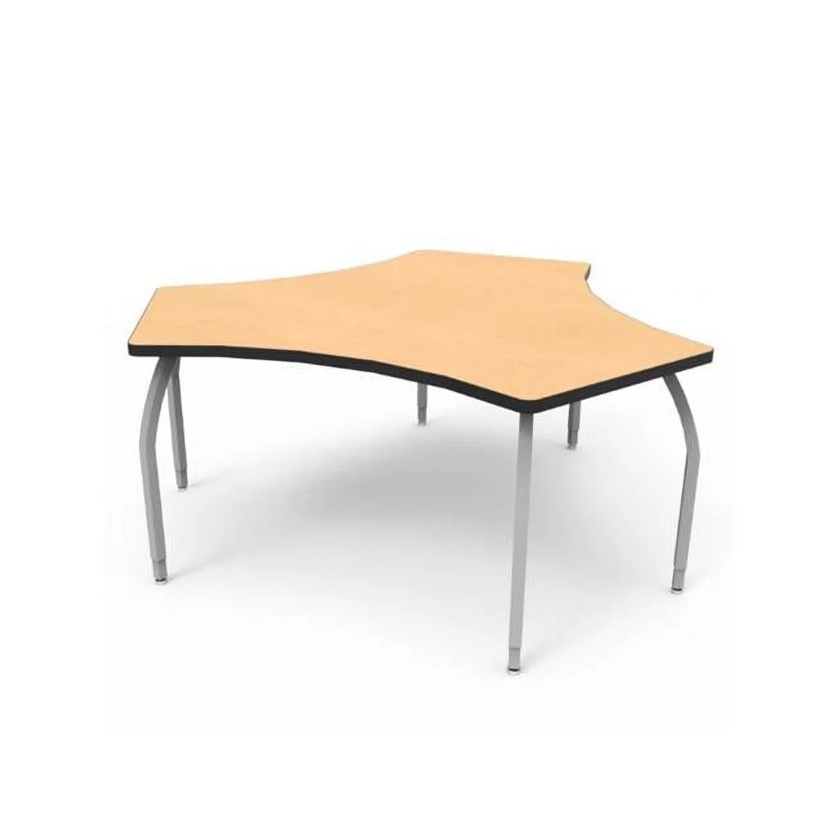 Maple Laminate Desk with 4 Adjustable Legs P30094
