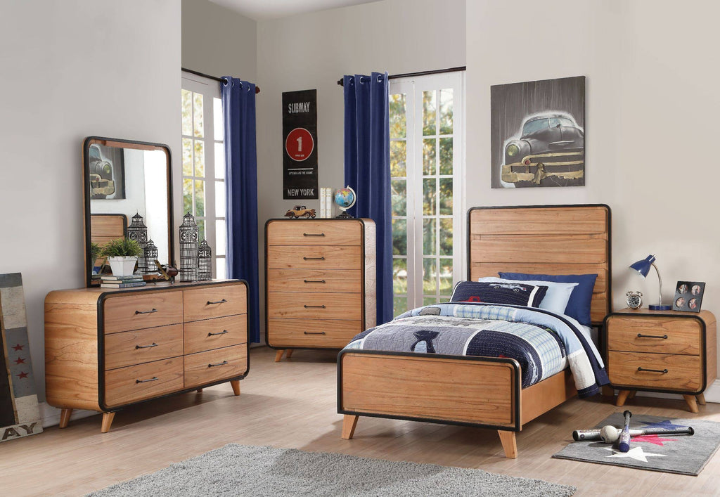Oak Black Chest N51989