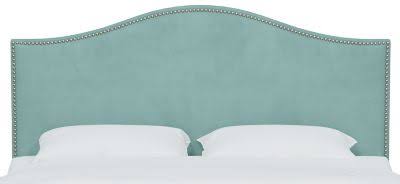 Twin Headboard in Velvet Caribbean T6704