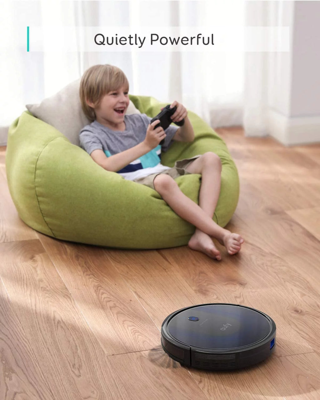 Wi-Fi Connected 2000Pa Suction Robot Vacuum Cleaner F646046