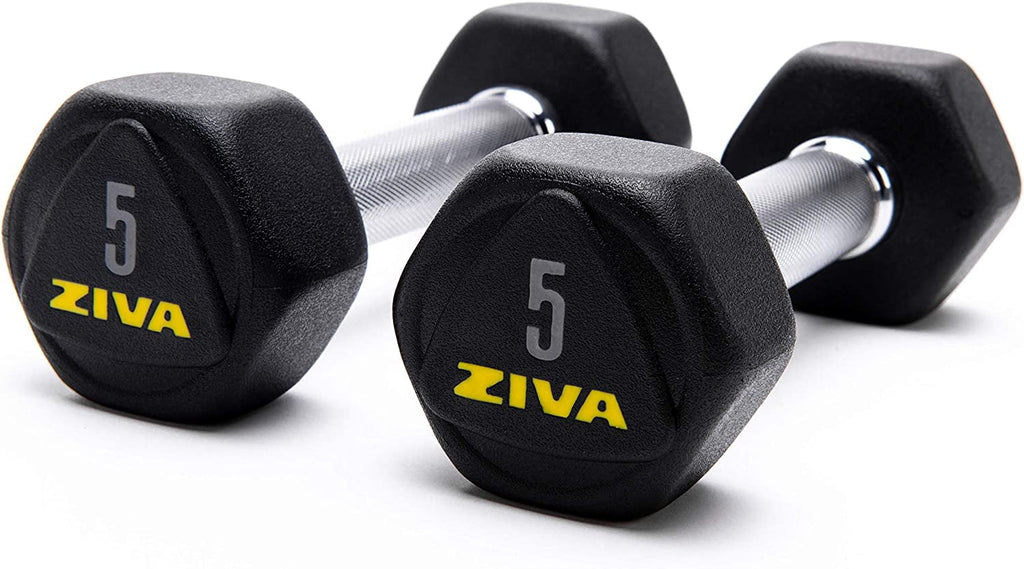20 Lbs Urethane Rubber Hex Dumbbells A994