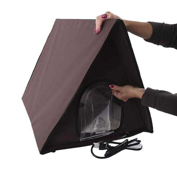 Outdoor Heated Kitty A-Frame B4232