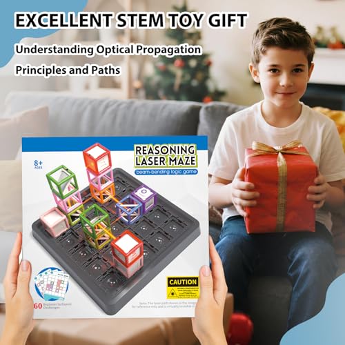 STEM Logic Puzzle Game 60+ Challenges Y53046