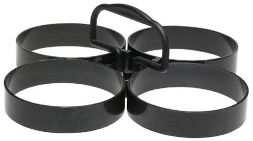 Nonstick 4-Piece Egg/Pancake Ring Set U8739