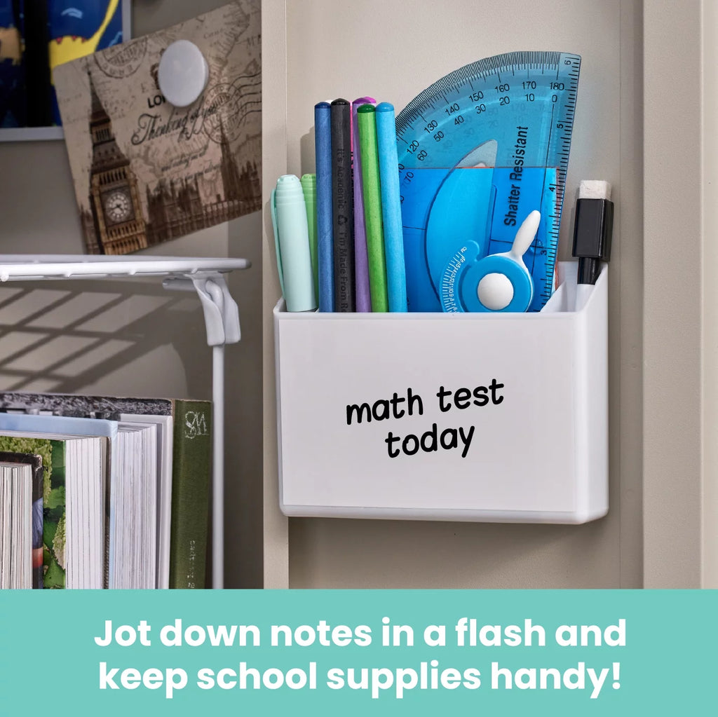 7-Piece Locker Kit with 12" Shelf, White T538