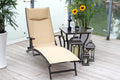 Aluminum Sling Outdoor Patio Lounge Chair J134215