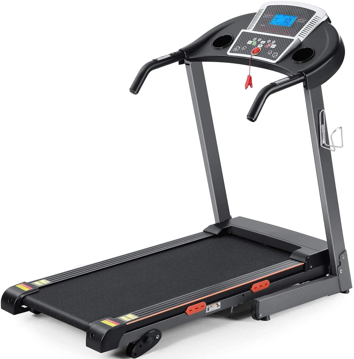 Foldable Electric Treadmill with 15 Pre-Set Programs H38112