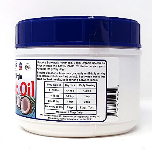 Organic Extra Virgin Coconut Oil 1 Pound P2537