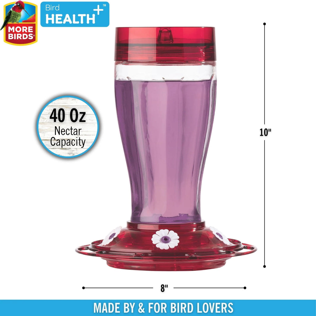 Hummingbird Feeder Glass Bottle 40-oz C938092